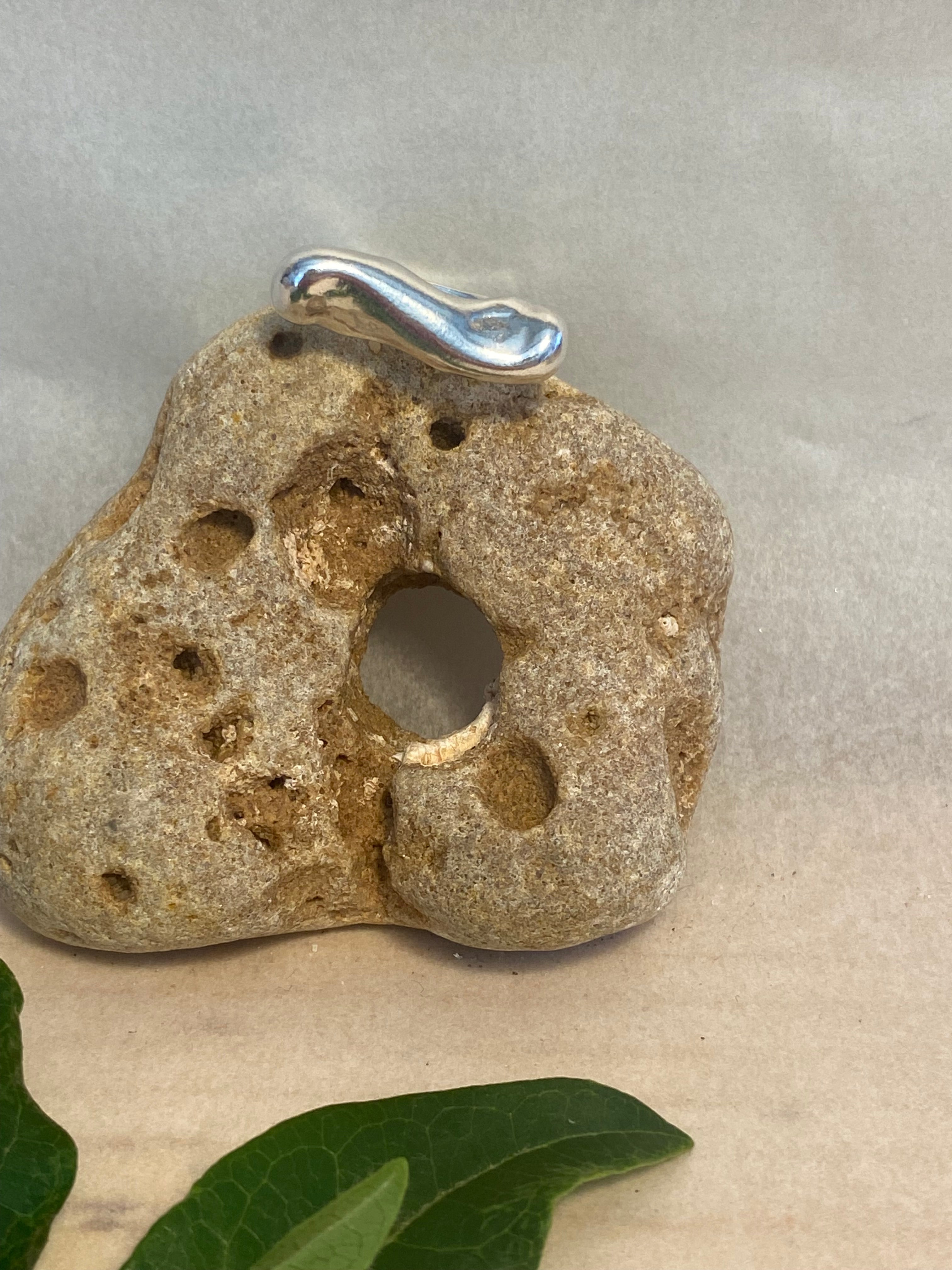 Flow Wax Carved Sterling Silver Statement Ring