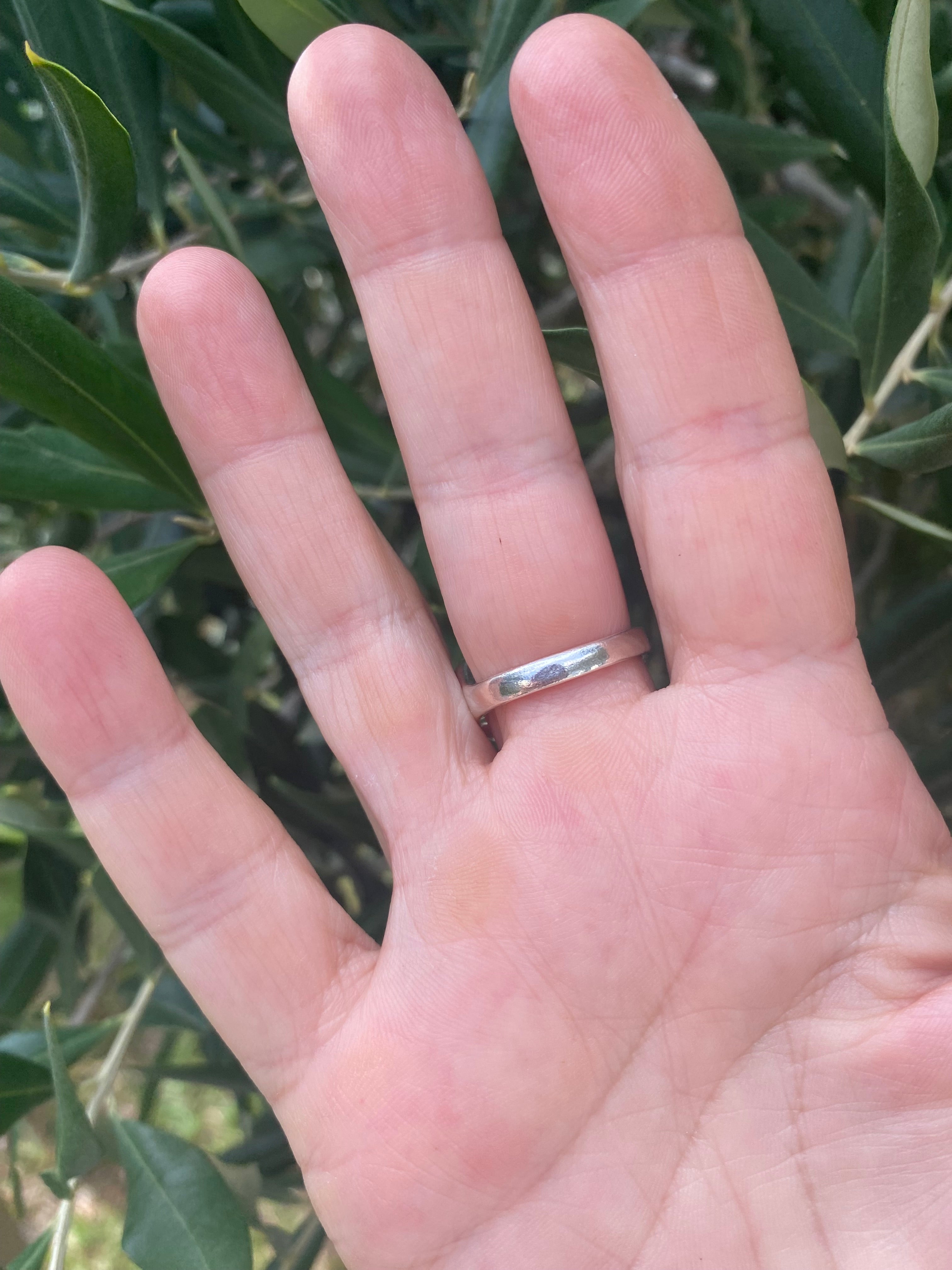 Organic Statement Ring — Wax Carved Sterling Silver