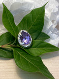 Amethyst and Silver Pendant