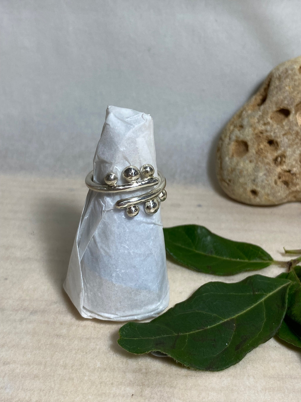 Sterling Silver Fern Frond Ring
