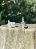 Flow Earrings – One-of-a-Kind Sterling Silver Stud Earrings
