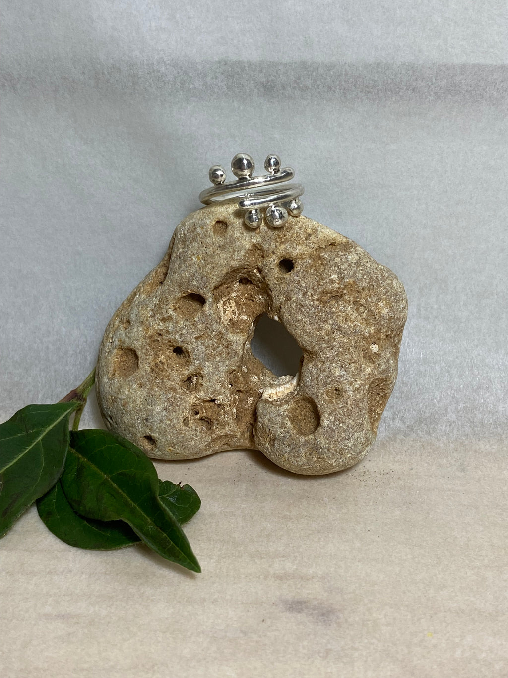 Sterling Silver Fern Frond Ring