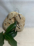 Tide Dangle Earrings - Water Cast Sterling Silver