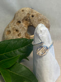 Adjustable Impressions Sterling Silver Ring