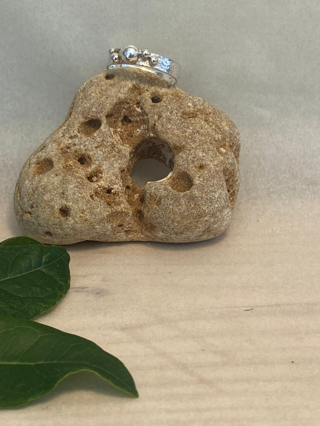 Reticulated Silver Ring with Granulation Detail