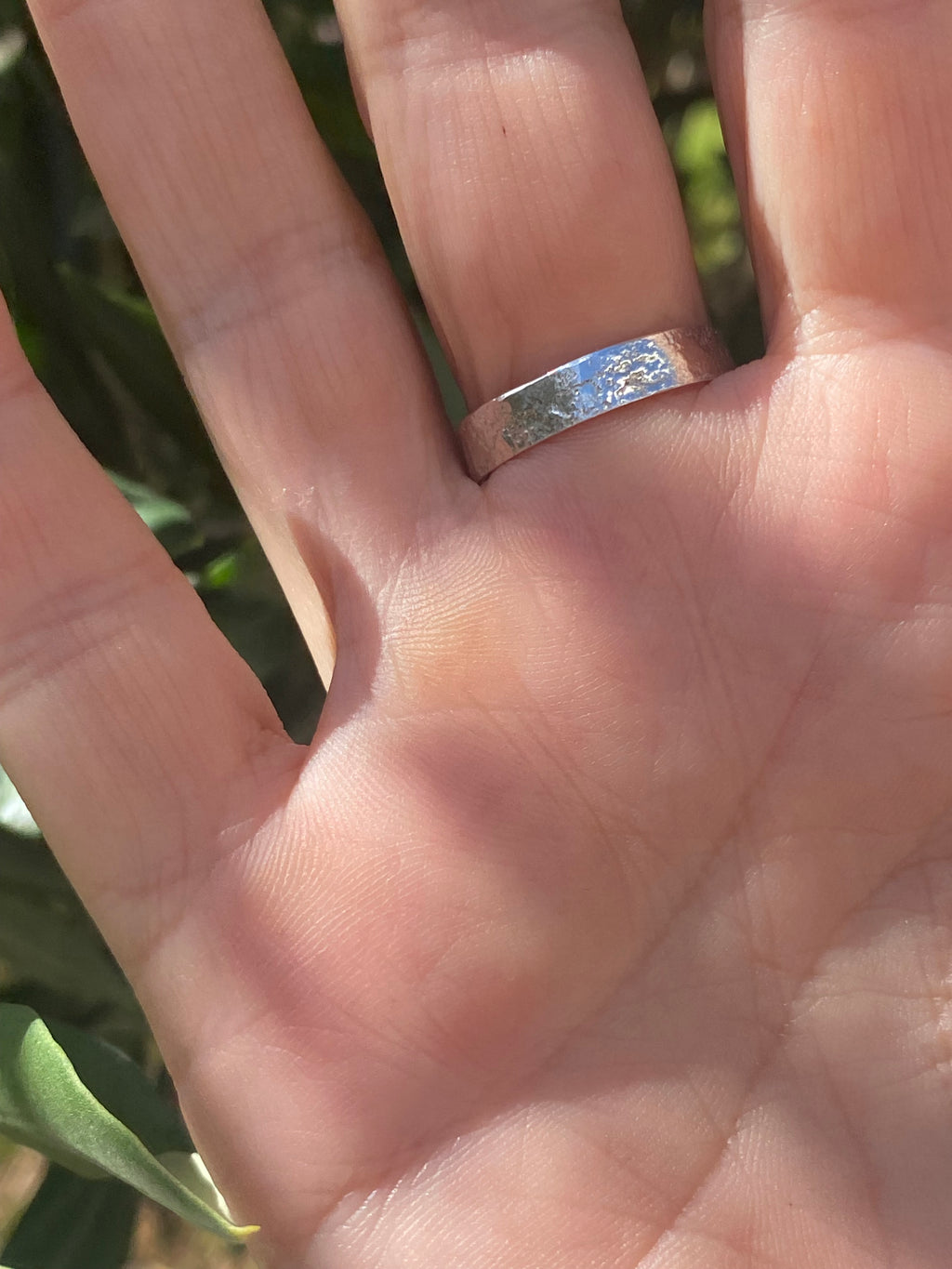 Reticulated Silver Ring with Granulation Detail