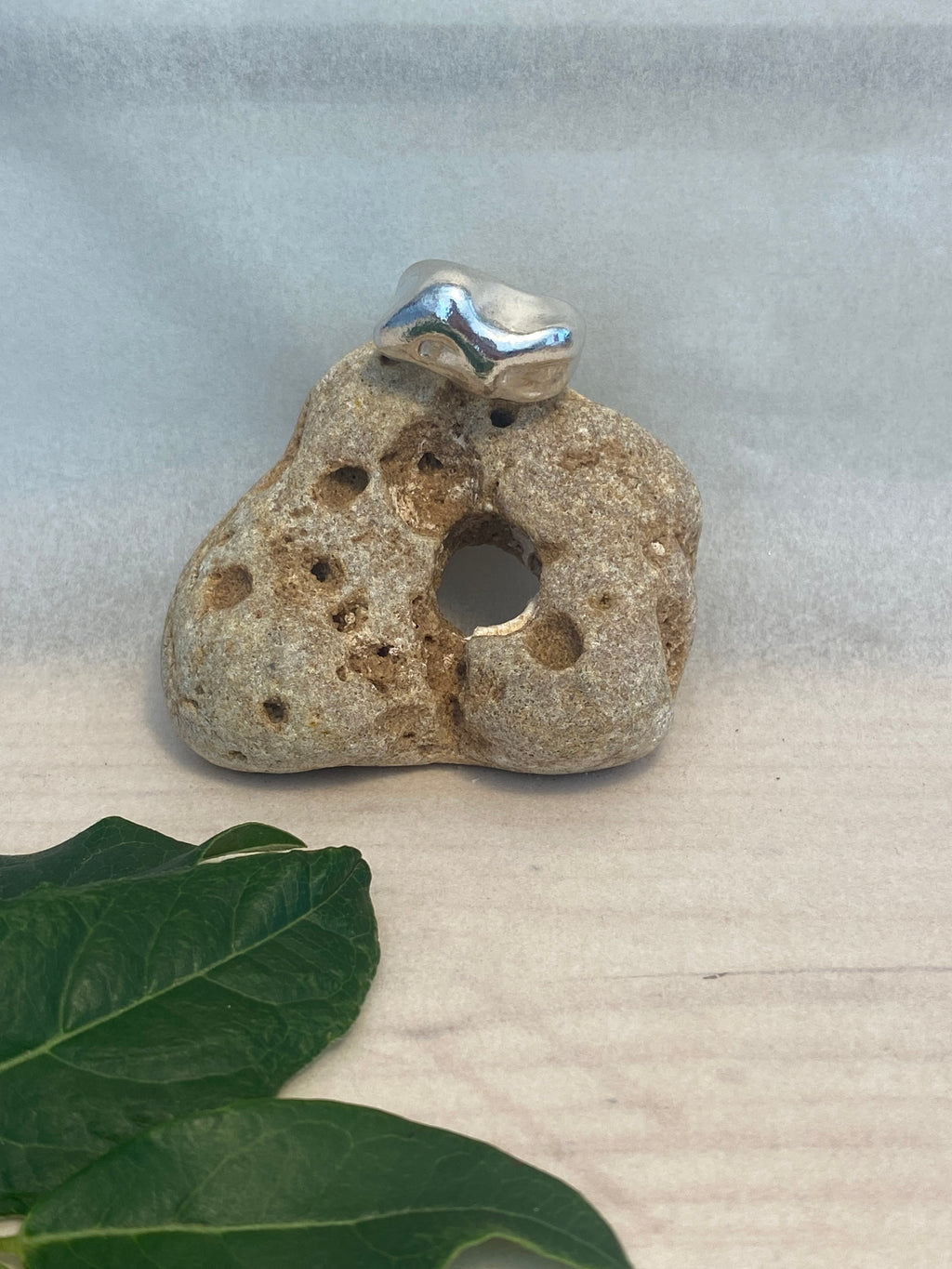 Organic Statement Ring — Wax Carved Sterling Silver