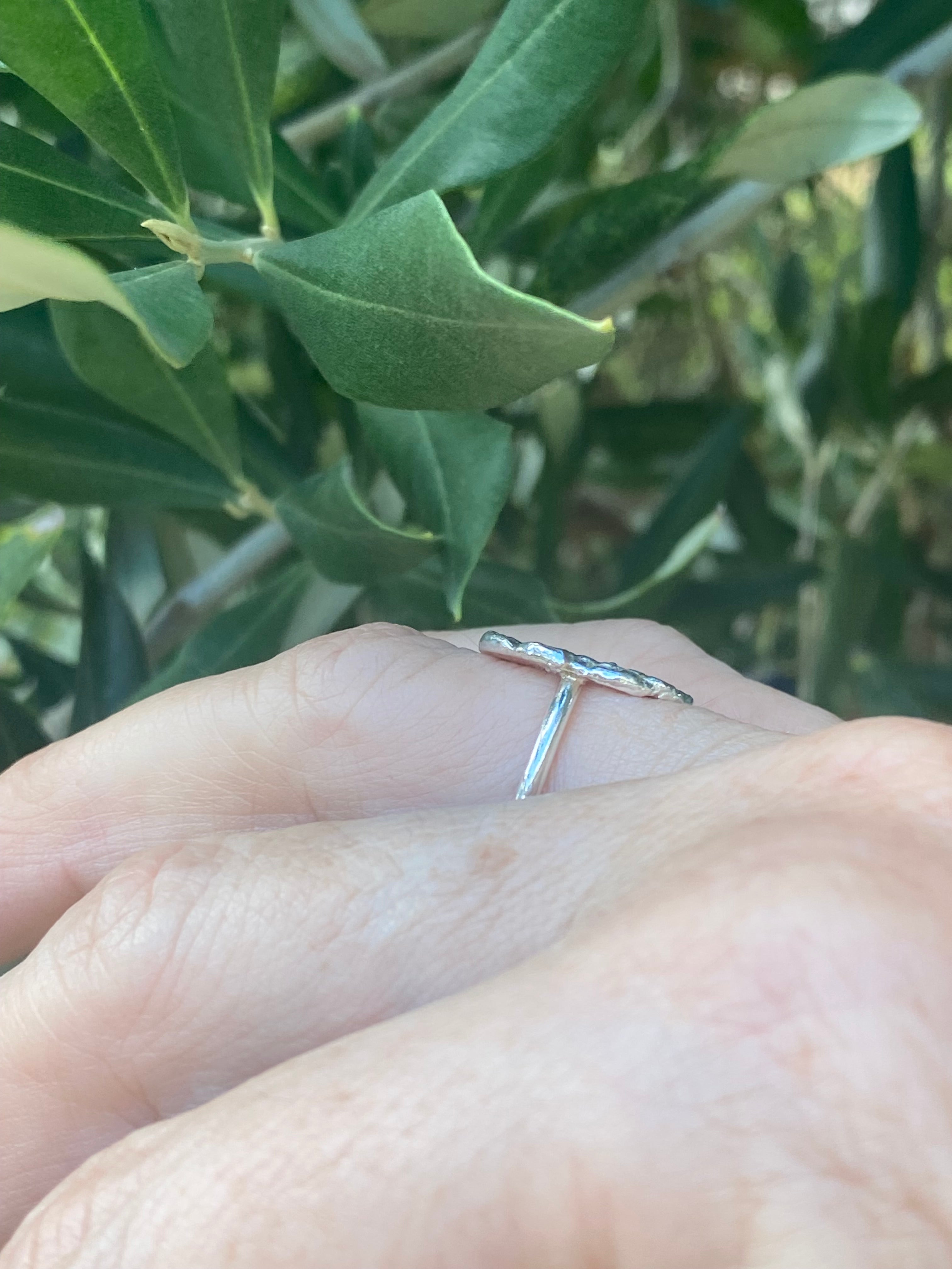 Impressions Sterling Silver Ring