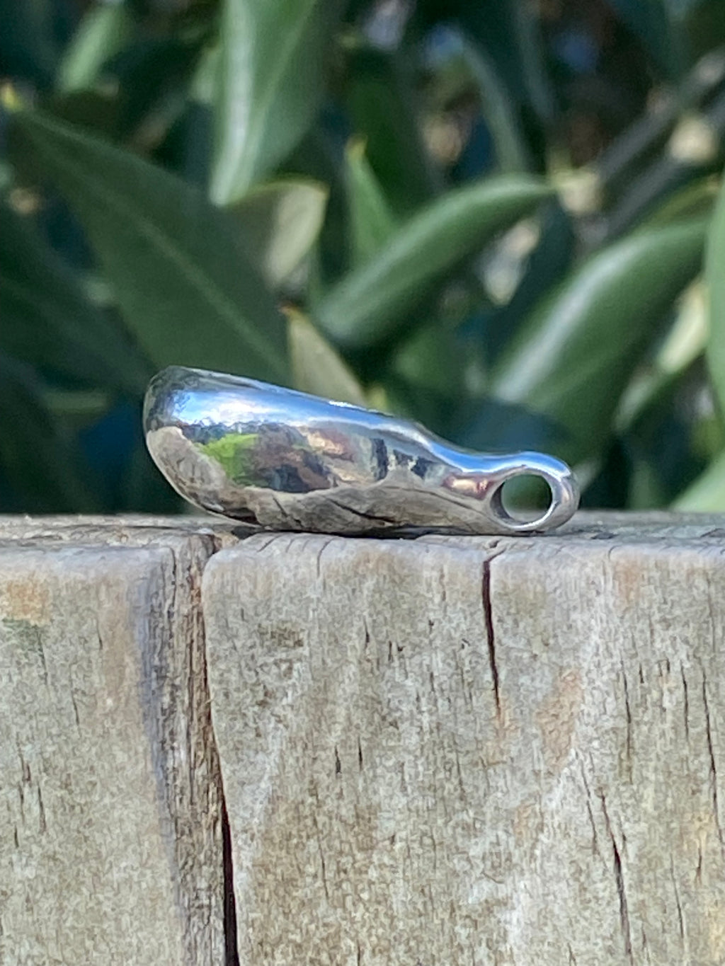 Sterling Silver Pod Pendant Handmade