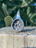 Sterling Silver Pod Pendant Handmade