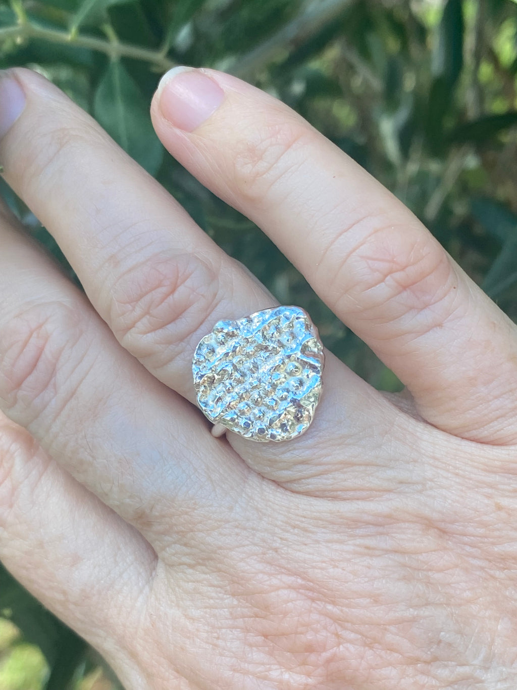 Impressions Sterling Silver Ring