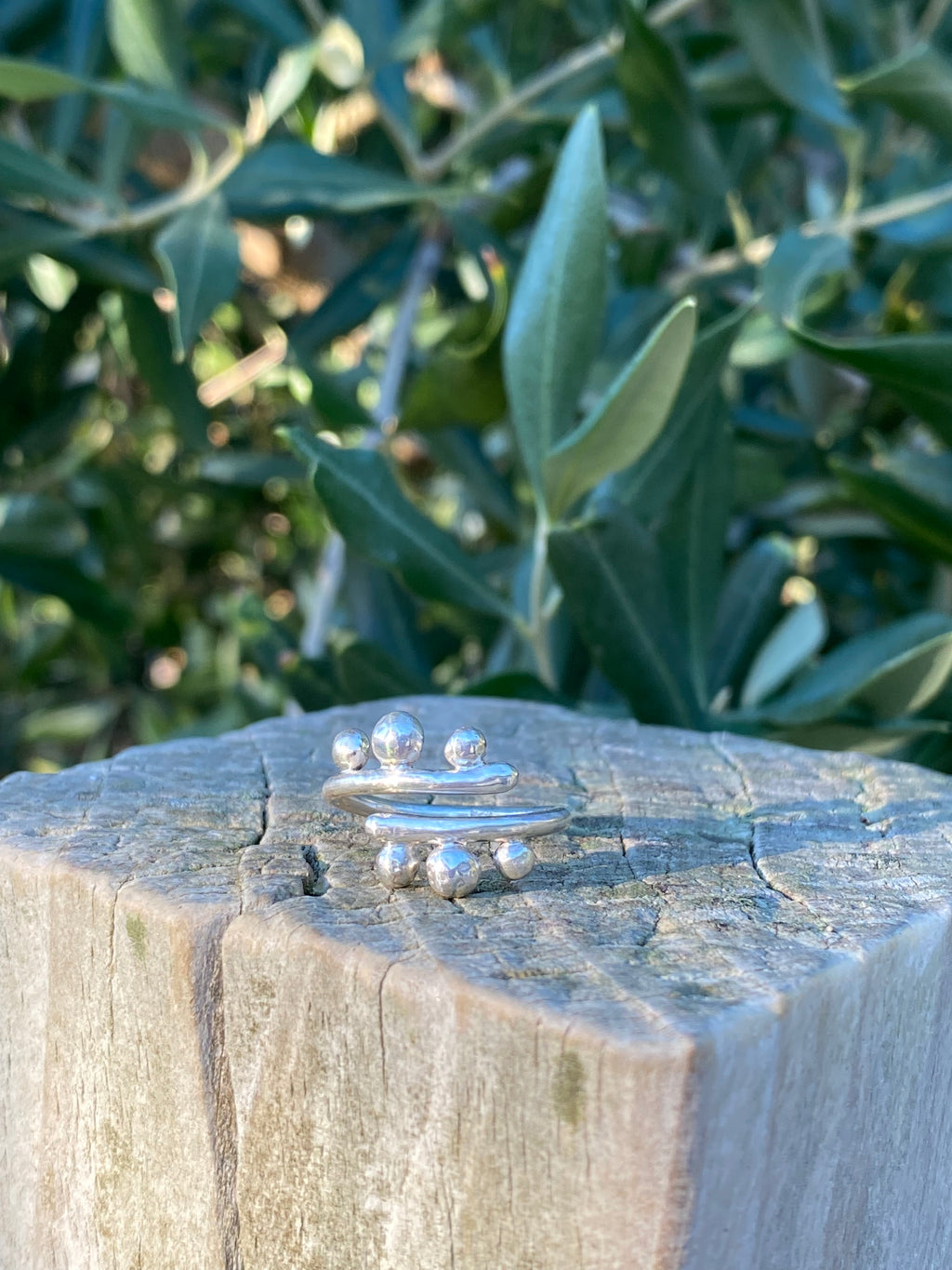 Sterling Silver Fern Frond Ring