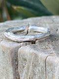 Sterling Silver Olive Branch Ring | Size O | Open Design