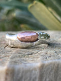 Sterling Silver & Copper Seed Ring | Size P½ | One of a Kind